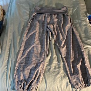 Lululemon Athletica Gray Track Pants Joggers